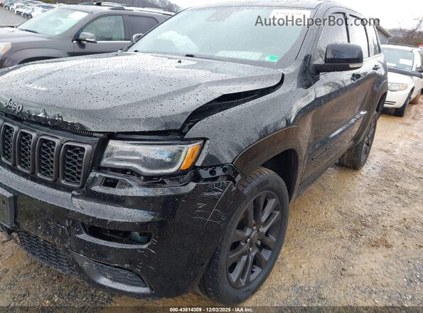 1C4RJFCG5JC203448 2018 JEEP GRAND CHEROKEE Черный Вид спереди