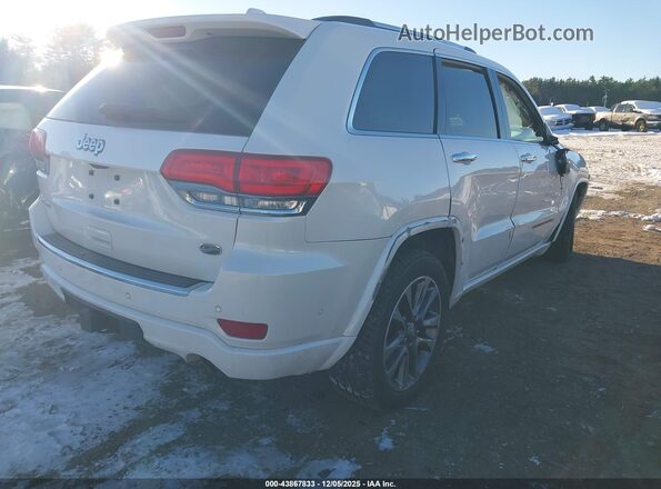 1C4RJFCG6JC215821 2018 JEEP GRAND CHEROKEE Белый Задняя правая четверть