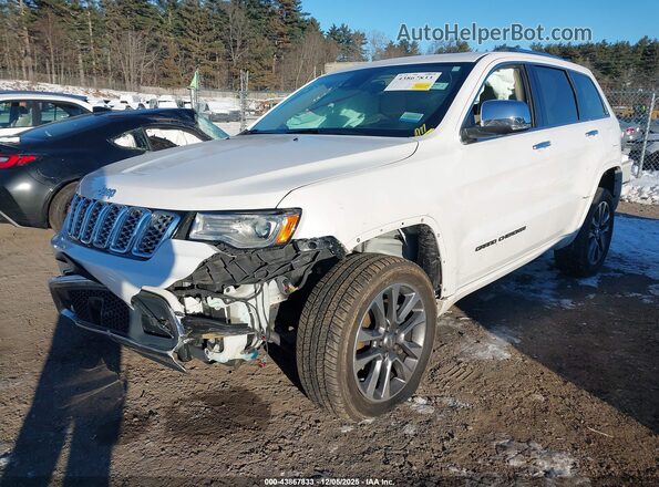 1C4RJFCG6JC215821 2018 JEEP GRAND CHEROKEE Белый Передняя левая четверть