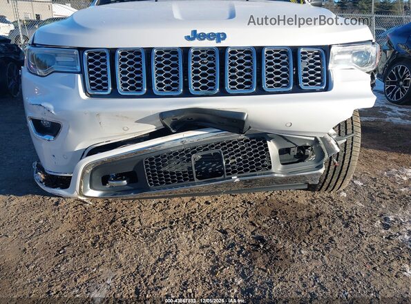 1C4RJFCG6JC215821 2018 JEEP GRAND CHEROKEE Белый Вид спереди