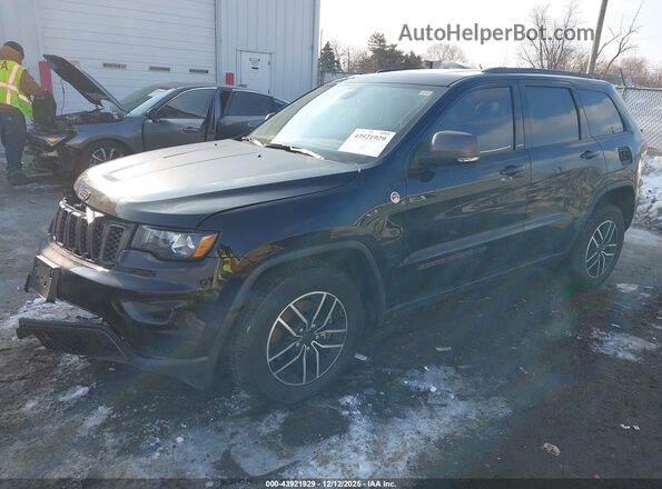 1C4RJFLT1LC272699 2020 JEEP GRAND CHEROKEE Черный Передняя левая четверть