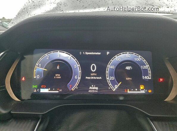 1C4RJHAG7SC264588 2025 JEEP GRAND Черный Вид щитка приборов