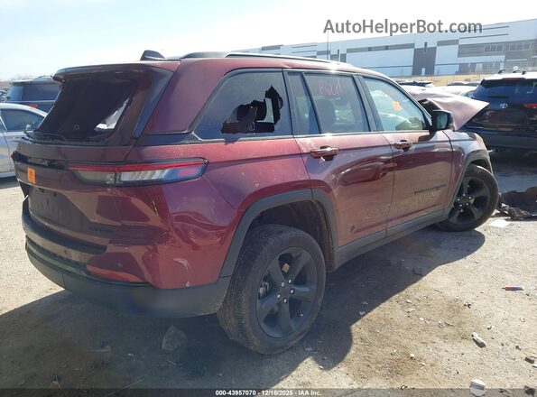 1C4RJHBG1SC275035 2025 JEEP GRAND CHEROKEE Красный Задняя правая четверть