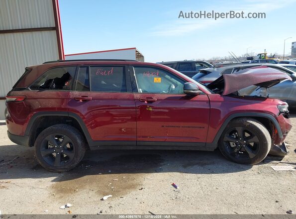 1C4RJHBG1SC275035 2025 JEEP GRAND CHEROKEE Красный Вид задней части салона