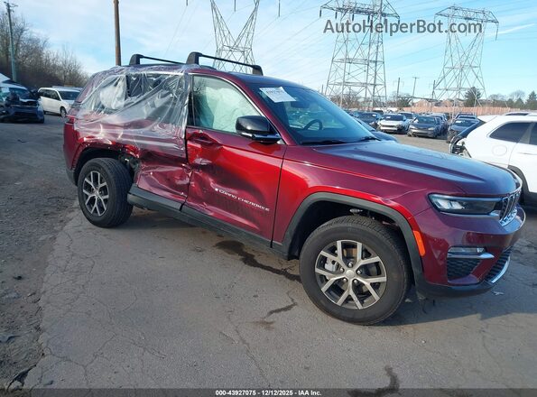 1C4RJHBG6SC311186 2025 JEEP GRAND CHEROKEE Бордовый Передняя правая четверть