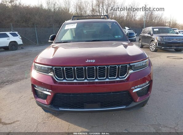 1C4RJHBG6SC311186 2025 JEEP GRAND CHEROKEE Бордовый Вид задней части салона