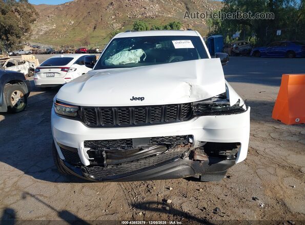 1C4RJJAG9S8687652 2025 JEEP GRAND CHEROKEE L Белый Вид щитка приборов