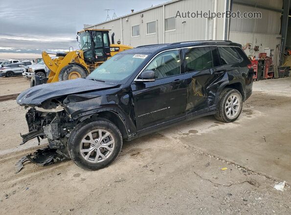 1C4RJKBG5N8638831 2022 JEEP GRAND Черный Передняя левая четверть