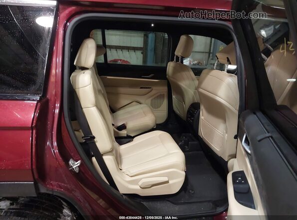 1C4RJKBG5P8854150 2023 JEEP GRAND CHEROKEE L Burgundy Вид наклейки з VIN-кодом