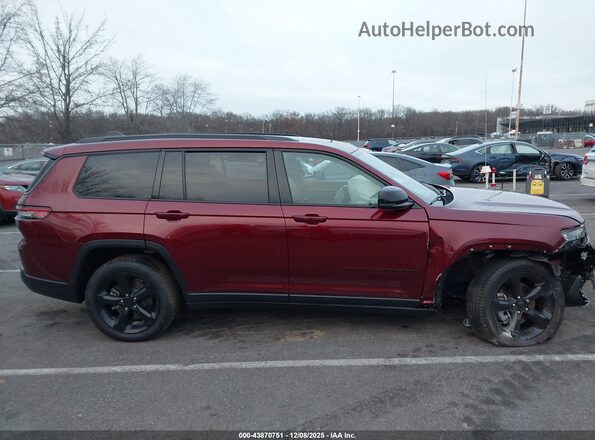 1C4RJKBG5R8577860 2024 JEEP GRAND CHEROKEE L Burgundy Вид задньої частини салону