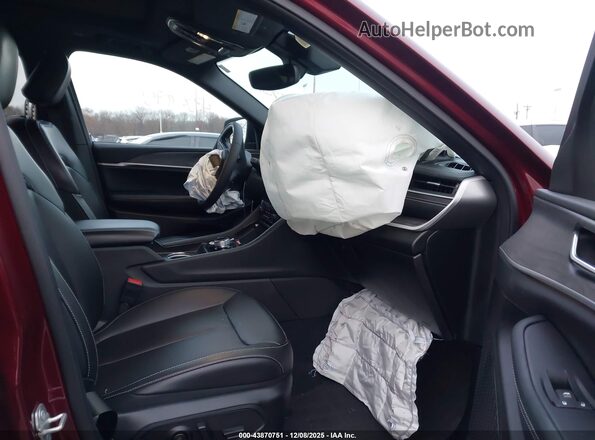 1C4RJKBG5R8577860 2024 JEEP GRAND CHEROKEE L Burgundy Вид салону спереду