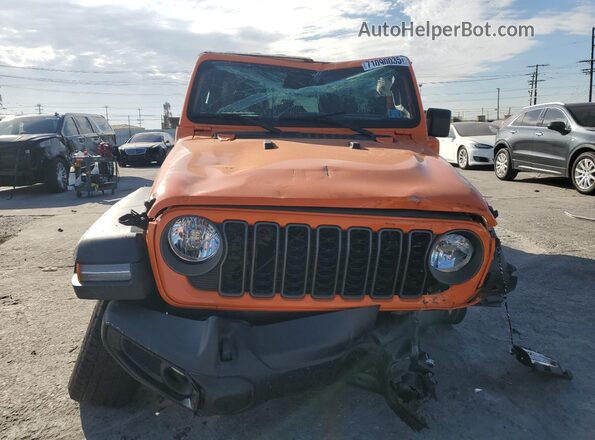 1C4RJXN60SW595359 2025 JEEP WRANGLER Оранжевый Вид спереди