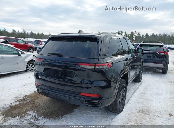 1C4RJYB62P8904643 2023 JEEP GRAND CHEROKEE 4XE Черный Задняя правая четверть