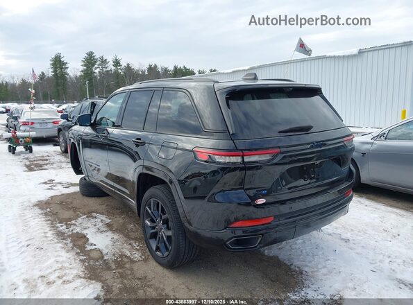 1C4RJYB62P8904643 2023 JEEP GRAND CHEROKEE 4XE Черный Задняя левая четверть