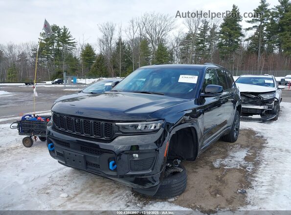 1C4RJYB62P8904643 2023 JEEP GRAND CHEROKEE 4XE Черный Передняя левая четверть