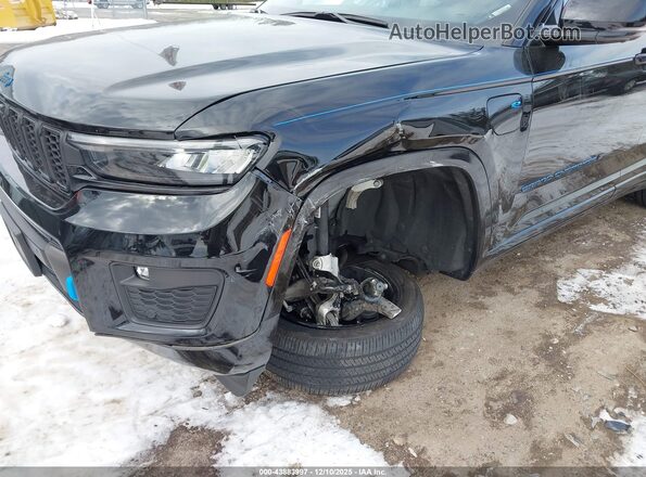 1C4RJYB62P8904643 2023 JEEP GRAND CHEROKEE 4XE Черный Вид спереди
