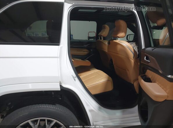 1C4RJYE67N8724924 2022 JEEP GRAND CHEROKEE 4XE White Widok naklejki z numerem VIN