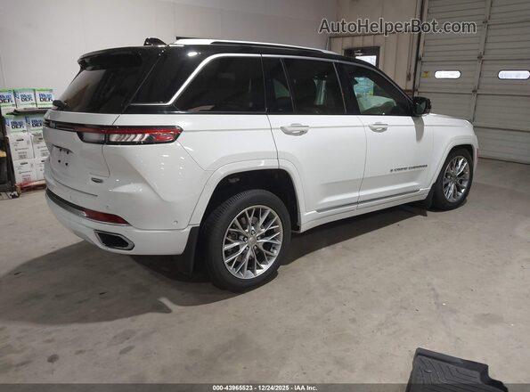 1C4RJYE67N8724924 2022 JEEP GRAND CHEROKEE 4XE White Tył prawy