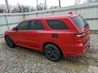 2016 Dodge Durango R/t Красный vin: 1C4SDHCT5GC502304