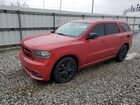 2016 Dodge Durango R/t Красный vin: 1C4SDHCT5GC502304 Damage: Left Front Fender, Dent(S) W/ Paint Dmg, 1 To 2 Inches