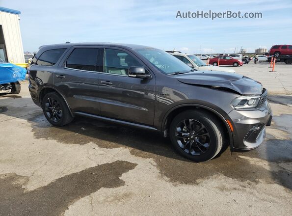 1C4SDHCT5MC602205 2021 DODGE DURANGO Gray Delantero derecho