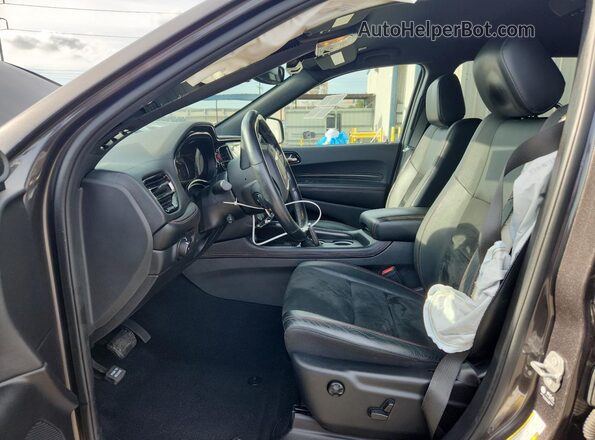 1C4SDHCT5MC602205 2021 DODGE DURANGO Gray Vista interior delantera