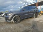 2018 Dodge Durango R/t Gray vin: 1C4SDHCT6JC100461