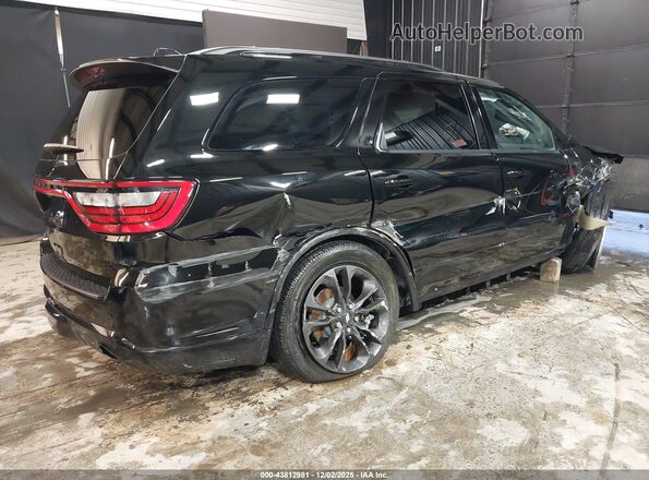 1C4SDJCT0SC558327 2025 DODGE DURANGO Black Задня права чверть