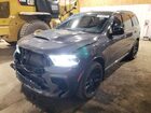 2024 Dodge Durango R/t Gray vin: 1C4SDJCT1RC199970