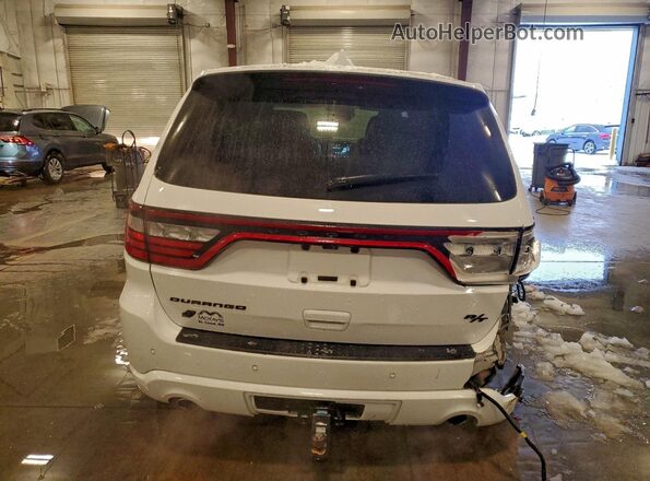 1C4SDJCTXMC521496 2021 DODGE DURANGO Белый Вид сзади