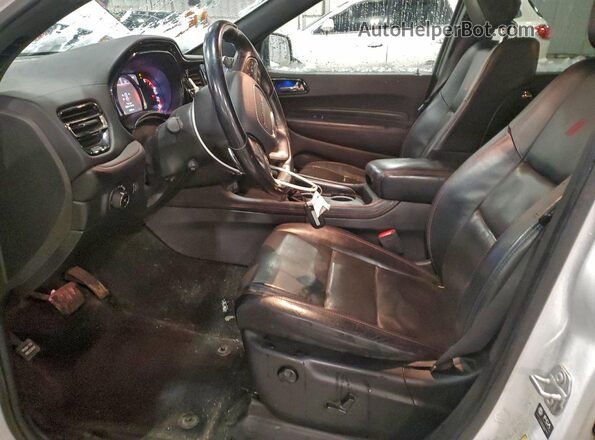 1C4SDJCTXMC521496 2021 DODGE DURANGO Белый Вид салона спереди