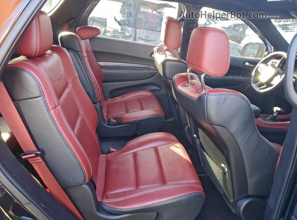1C4SDJGJ5NC202002 2022 DODGE DURANGO Черный Вид задней части салона