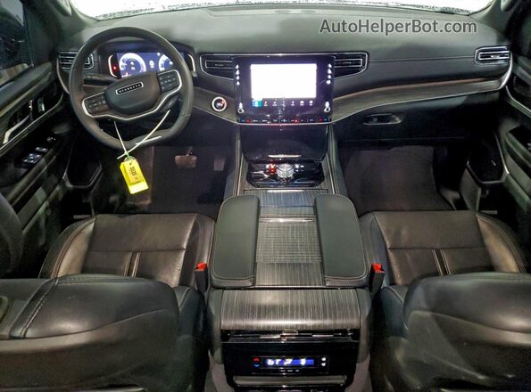 1C4SJSBP2RS145151 2024 JEEP WAGONEER Black Dashboard view