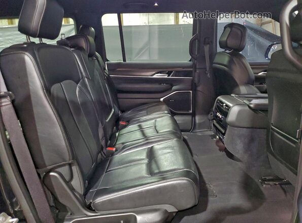 1C4SJSBP2RS145151 2024 JEEP WAGONEER Black Rear interior view