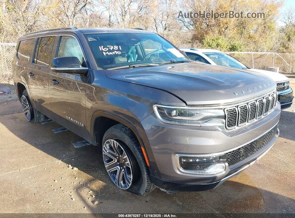 1C4SJSBP3SS514735 2025 JEEP WAGONEER L Серый Передняя правая четверть