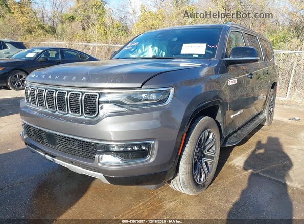 1C4SJSBP3SS514735 2025 JEEP WAGONEER L Серый Передняя левая четверть