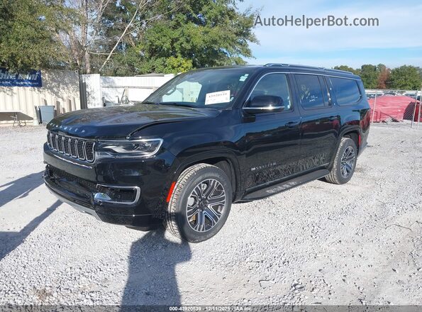 1C4SJSBP4SS523461 2025 JEEP WAGONEER L Черный Передняя левая четверть