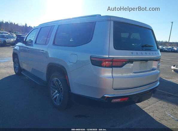 1C4SJSBP7RS145145 2024 JEEP WAGONEER L Silver Trasero izquierdo
