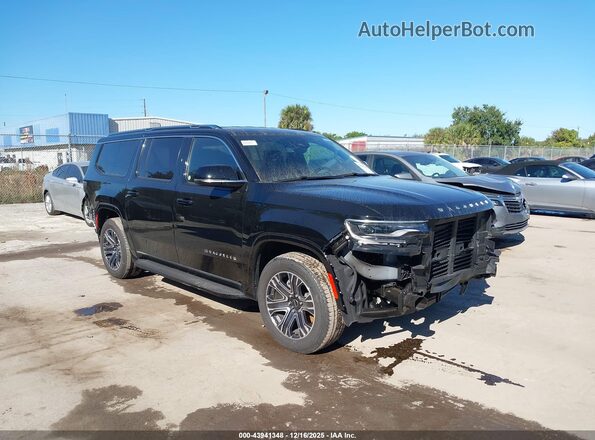 1C4SJSBP7SS523390 2025 JEEP WAGONEER L Черный Передняя правая четверть