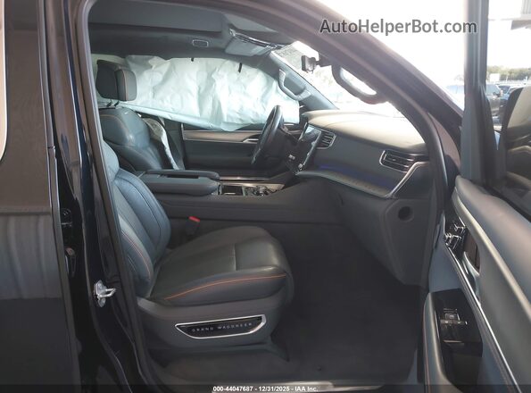 1C4SJSFP2PS542799 2023 JEEP GRAND WAGONEER L Black Front interior view