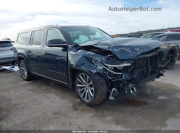 1C4SJSFP4PS578087 2023 JEEP GRAND WAGONEER L Blue Front right