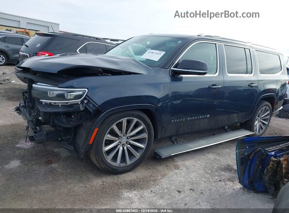 1C4SJSFP4PS578087 2023 JEEP GRAND WAGONEER L Blue Front left