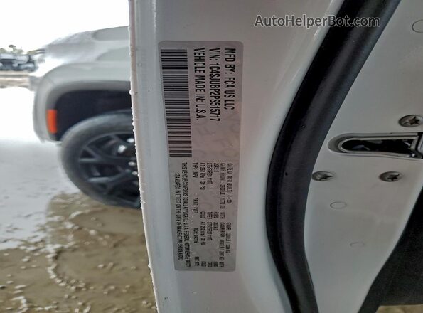 1C4SJUBP2PS515717 2023 JEEP WAGONEER Белый Вид наклейки с VIN-кодом