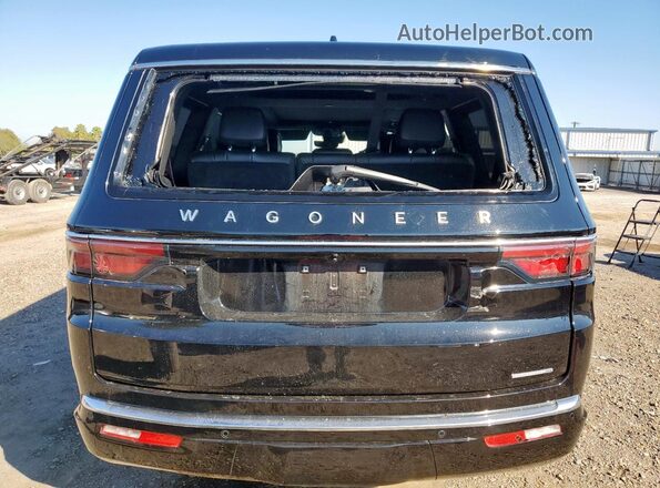 1C4SJUBPXPS572294 2023 JEEP WAGONEER Black Widok z tyłu