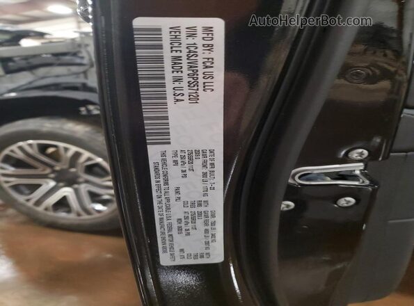 1C4SJVAP6PS571201 2023 JEEP WAGONEER Черный Панорамный вид салона 360°
