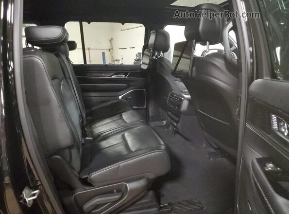 1C4SJVAP6PS571201 2023 JEEP WAGONEER Черный Вид задней части салона