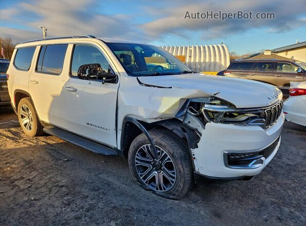 1C4SJVBP4SS508914 2025 JEEP WAGONEER Белый Передняя правая четверть