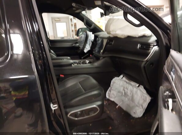1C4SJVDPXPS501793 2023 JEEP WAGONEER Black Вид салону спереду