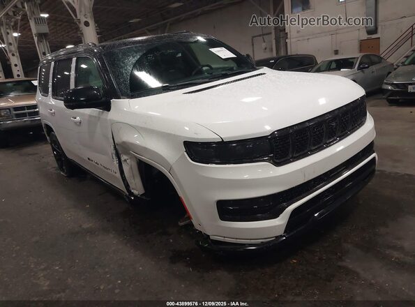 1C4SJVFP3RS105527 2024 JEEP GRAND WAGONEER Белый Передняя правая четверть