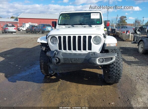 1C6HJTAG0ML597062 2021 JEEP GLADIATOR Белый Вид щитка приборов